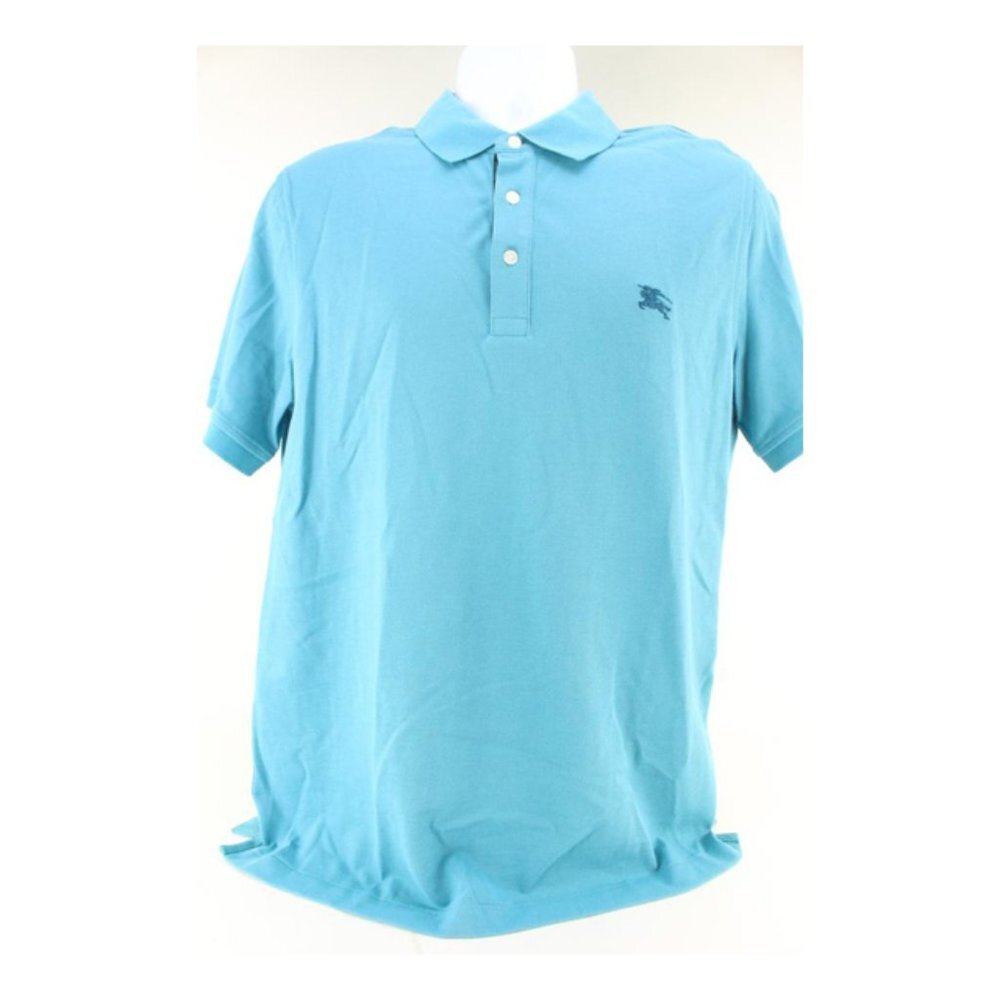 Burberry Brit Men's Large Light Blue Logo Polo Shirt 56B715S